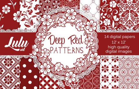 Deep Red Patterns: The Future of Digital Design and Creative Workflow