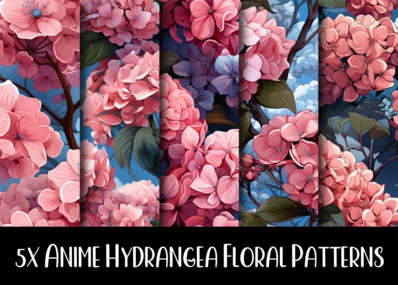 Discover the Beauty of Anime Hydrangea Patterns Collection