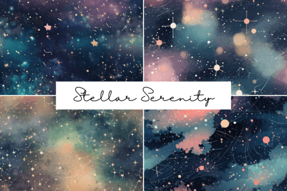 Discover the Magic of Stellar Serenity Seamless Patterns