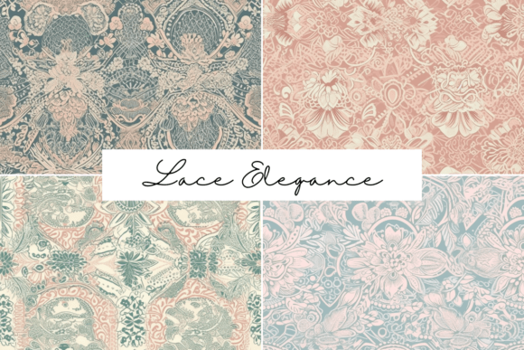 Lace Elegance Seamless Patterns