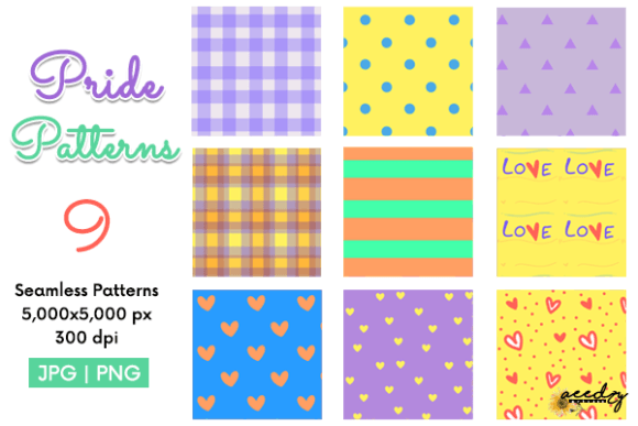 Pride Patterns Set